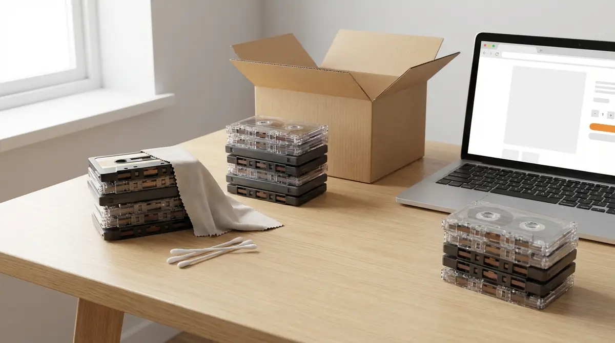 まとめ｜カセットテープをメルカリで売る前にやること3ステップ