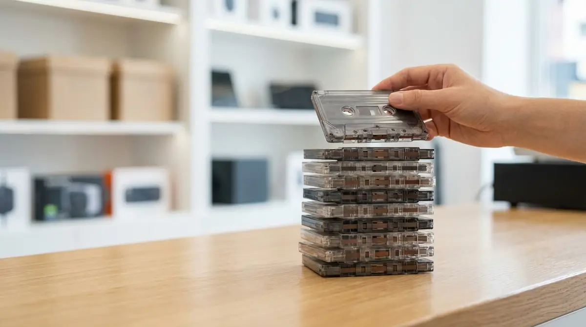 ハードオフでカセットテープは買取できる？対象条件を解説