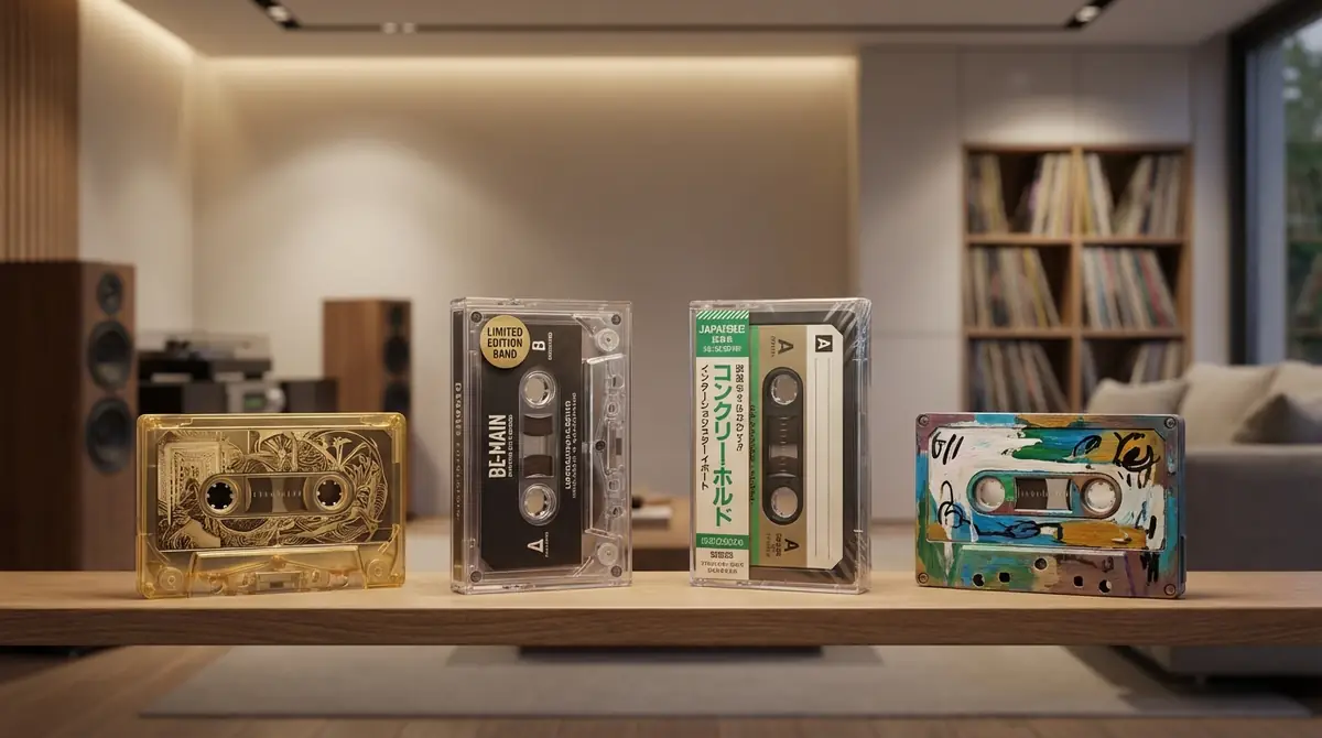 カセットテープにプレミアがつき高額になる4つの理由
