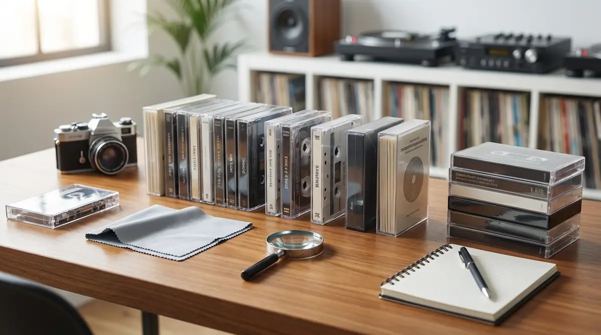 プレミアカセットテープを高く売るための準備5ステップ