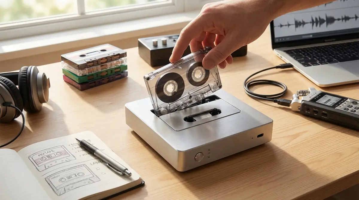 カセットテープの使い方と活用アイデア