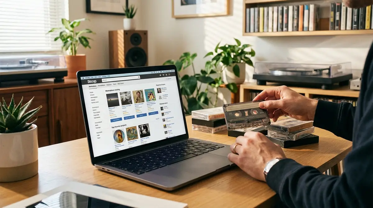 Discogsでカセットテープを購入する手順