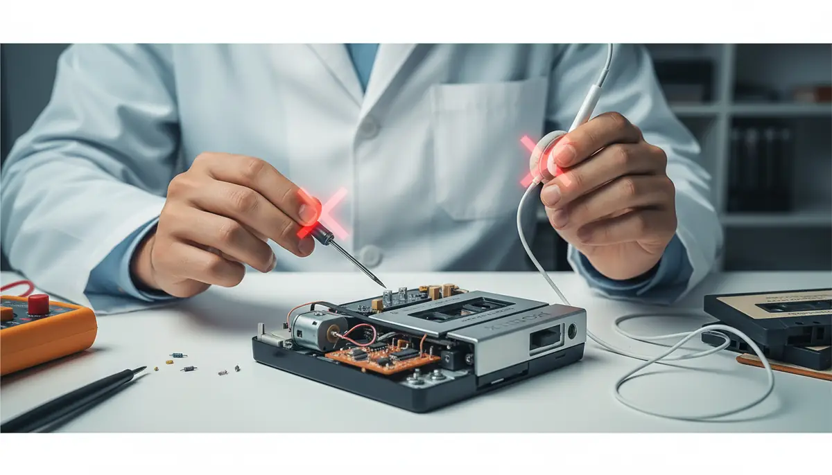 カセットウォークマンが動かない・音が出ないときの対処法