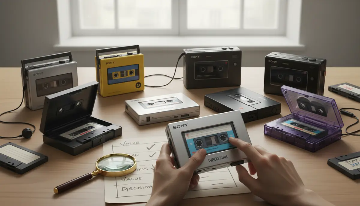【自己診断】あなたのカセットウォークマンの価値をチェック