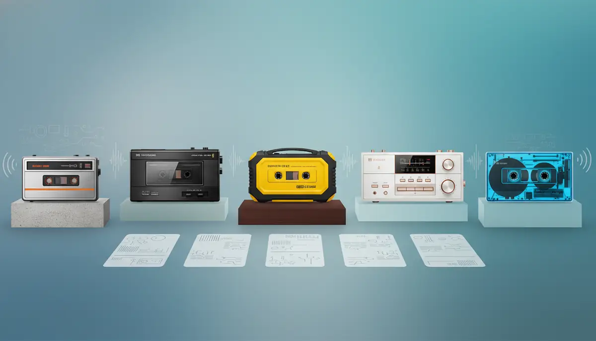 予算別おすすめカセットプレーヤー5選【型番・スペック比較表付き】