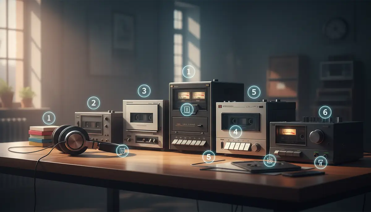 中古カセットデッキの選び方|失敗しないための6つのポイント