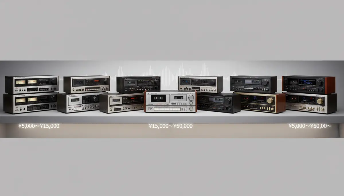【予算別】中古カセットデッキおすすめ15選|相場と特徴を徹底比較