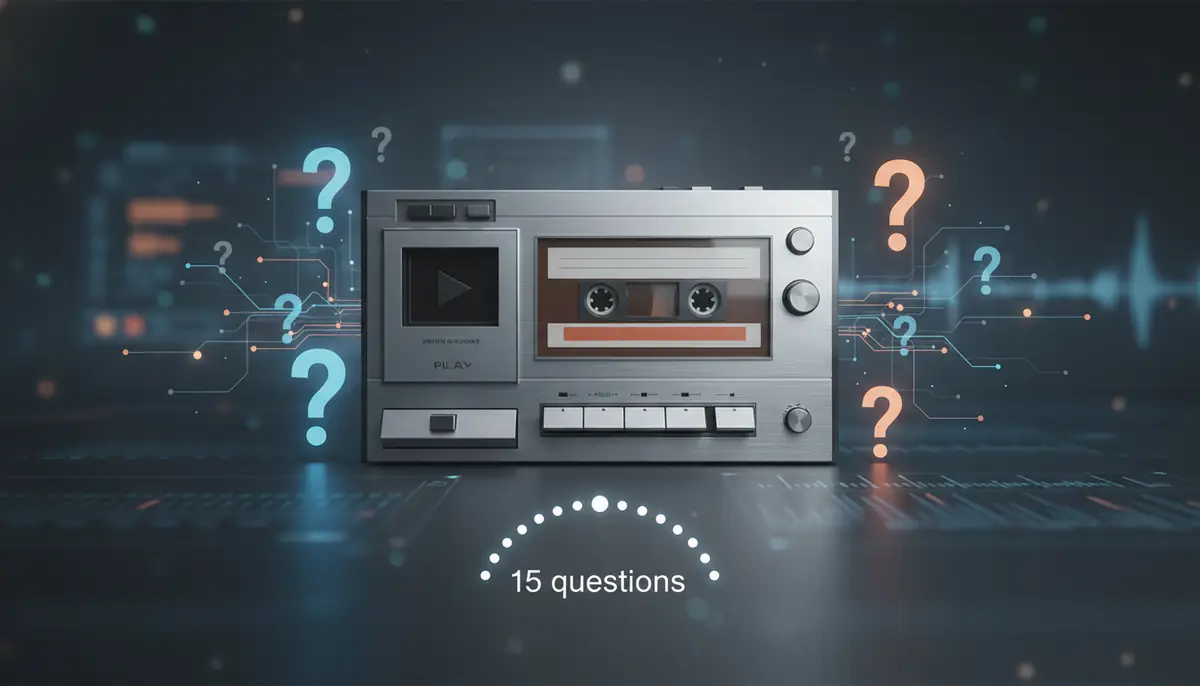 カセットデッキQ&A【よくある質問15選】